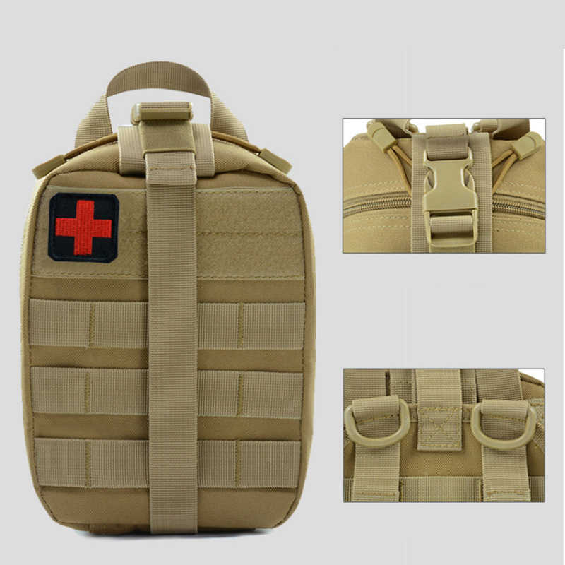 Tactical Med Kit Pouch Ifak Rip Away - First Aid Kit Bag Empty Molle