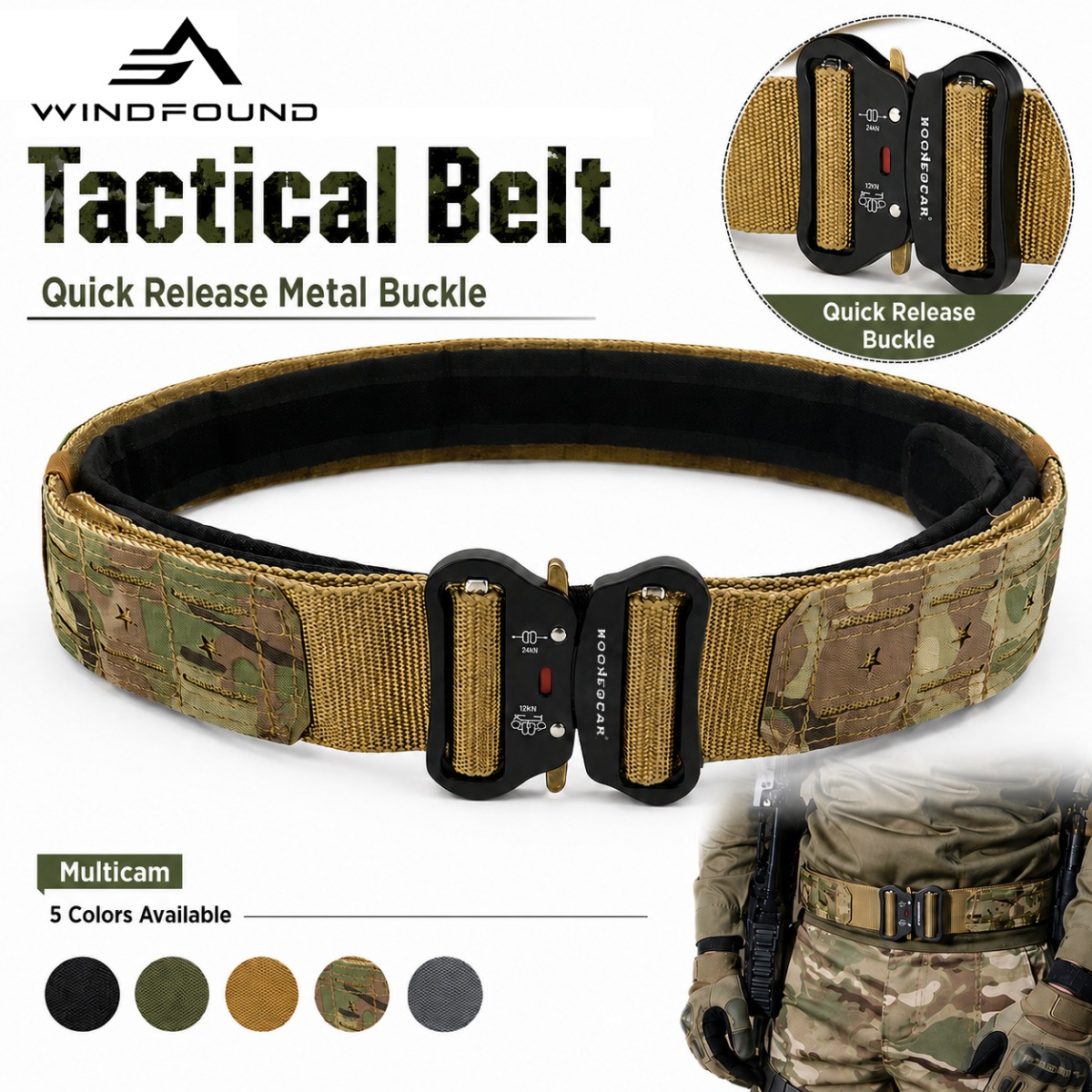 Tactical Combat Belt Quick Release Buckle - Military Tactical Belt Quick Release Metal