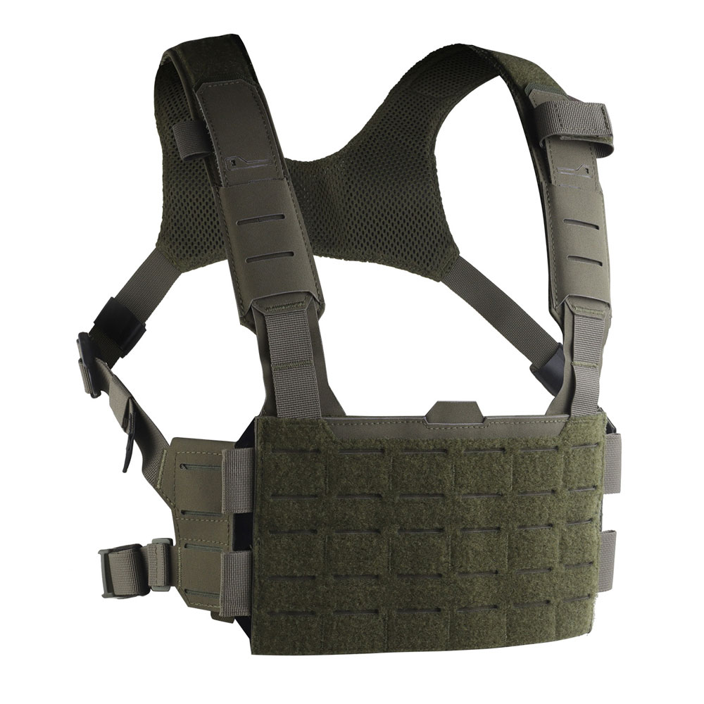 Molle Tactical Vest Military Laser Cut - Tactical Chest Rig Laser Cut Lightweight