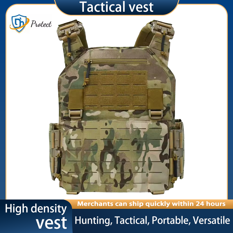 Molle Tactical Vest Military Laser Cut - 6094 Tactical Vest Military-Grade 1000D Nylon