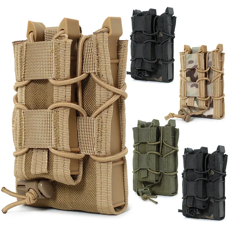 Molle Mag Pouch Double Magazine 5.56 9Mm - 7U 5.56 9mm Molle Magazine Pouch
