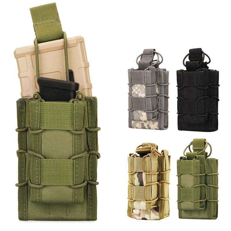 Molle Mag Pouch Double Magazine 5.56 9Mm - 5.56 9mm Magazine Pouch AK AR
