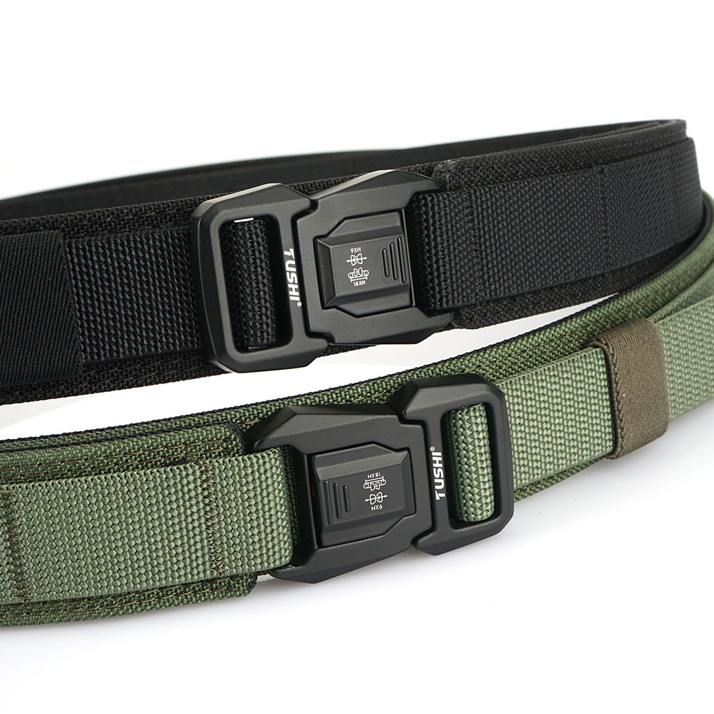 Tactical Combat Belt Quick Release Buckle - Tactical 1.5inch Combat Belt Quick Release