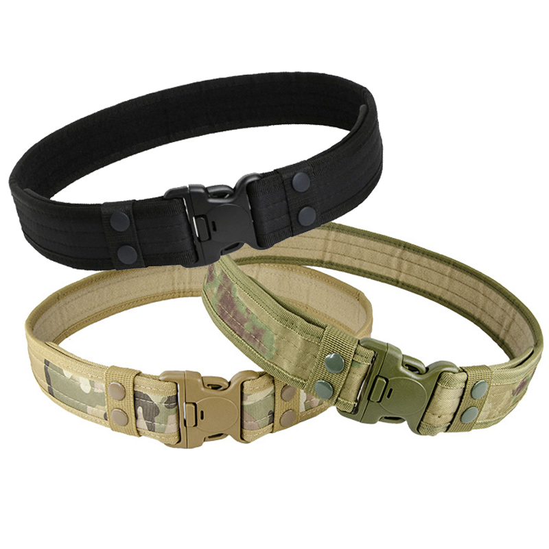 Camouflage Tactical Belt Men's - Tactical Combat Belt Quick Release Buckle recension och pris