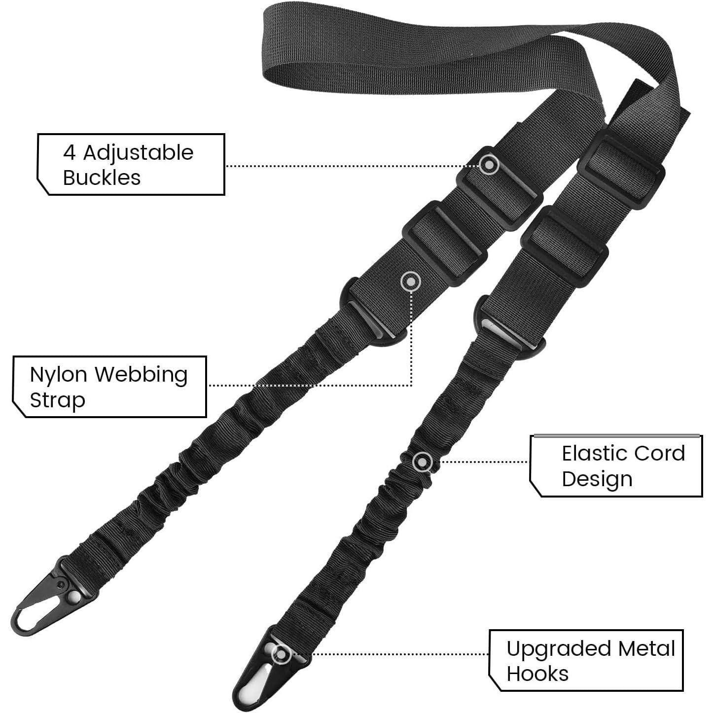 Tactical Two Point Sling-2 Pic - Tactical Sling 2 Point Quick Adjust Rifle recension och pris