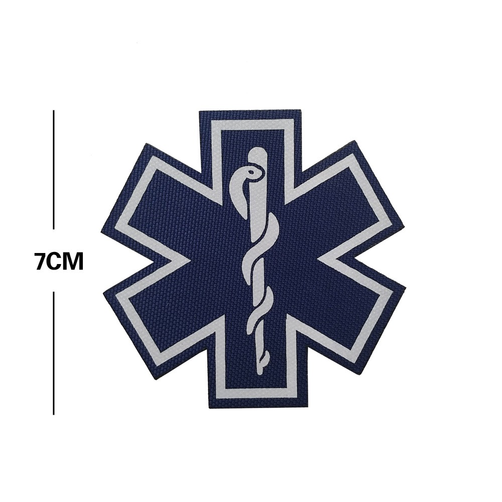 Emergency Rescue Life Star,MED - Patch Morale Tactical Military Hook Loop recension och pris