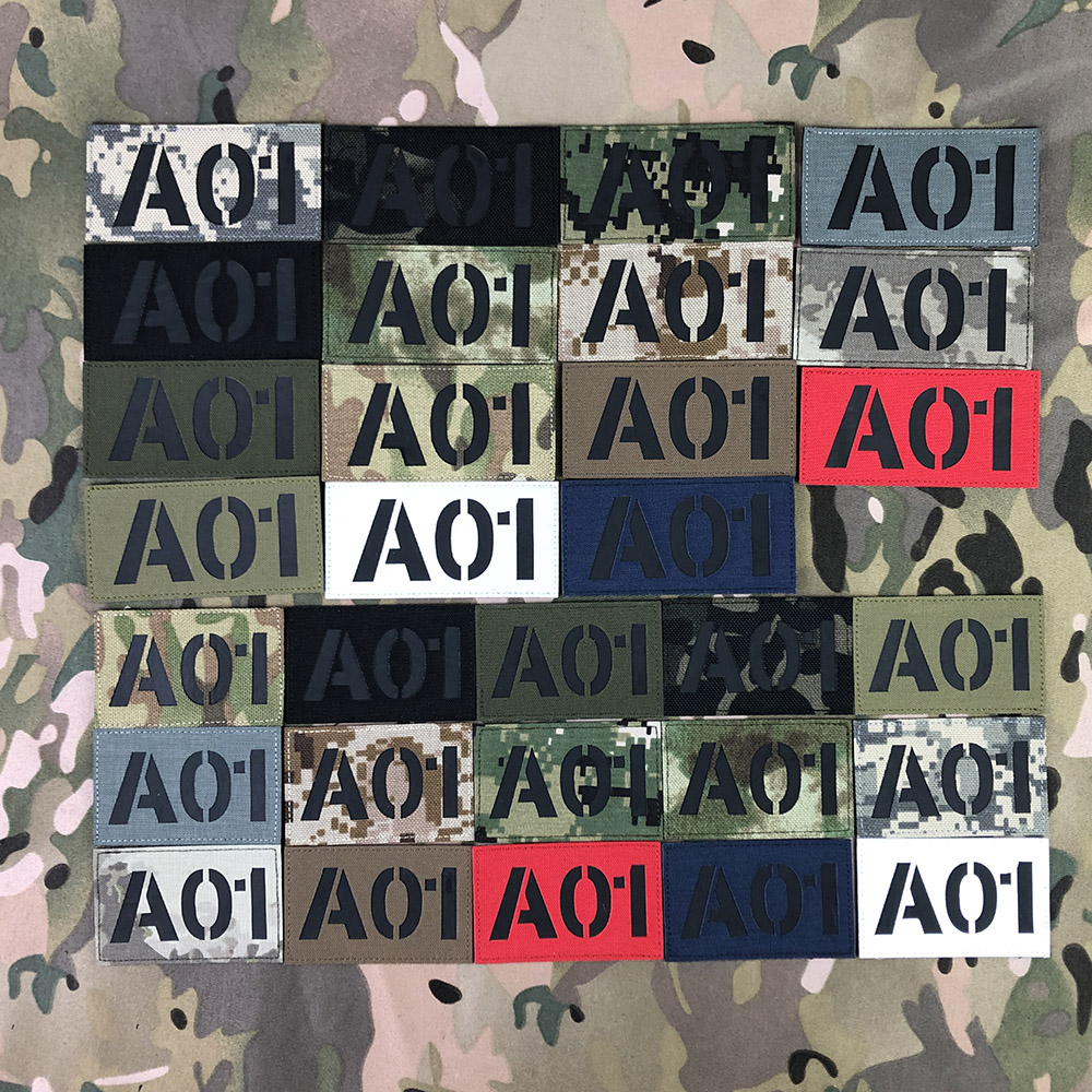 Laser Cutting IR IFF Infrared  - Patch Morale Tactical Military Hook Loop recension och pris