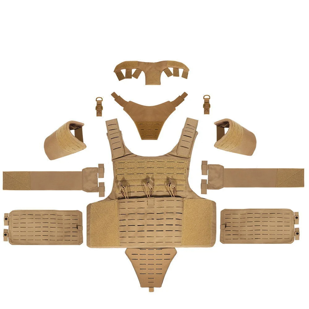 1000D Molle System Multifuncti - Molle Tactical Vest Military Laser Cut recension och pris