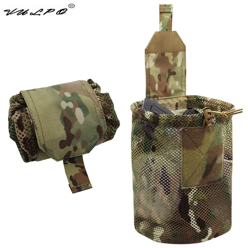 VULPO 500D Nylon Tactical Mesh - Tactical Dump Pouch Foldable Drop Bag recension och pris