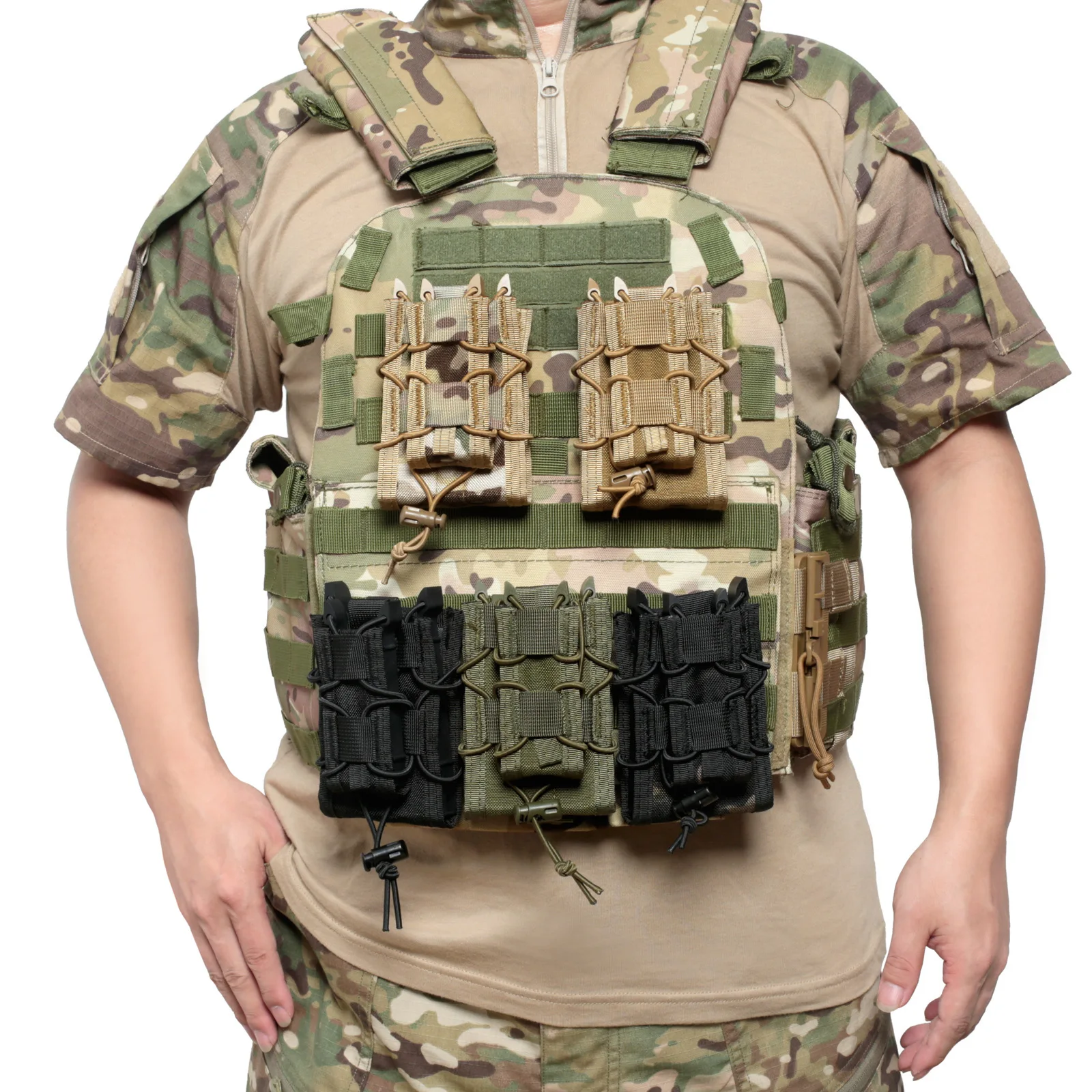 5.56 9mm Molle Magazine Pouch  - Molle Mag Pouch Double Magazine 5.56 9Mm recension och pris