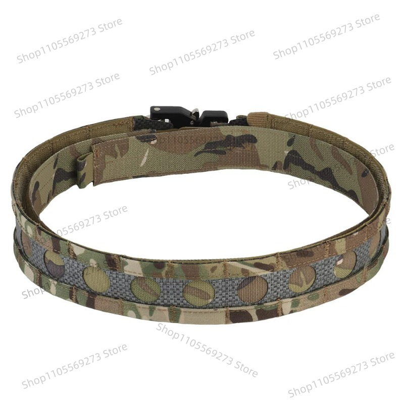 Tactical 2 Layers Combat Belt  - Tactical Combat Belt Quick Release Buckle recension och pris
