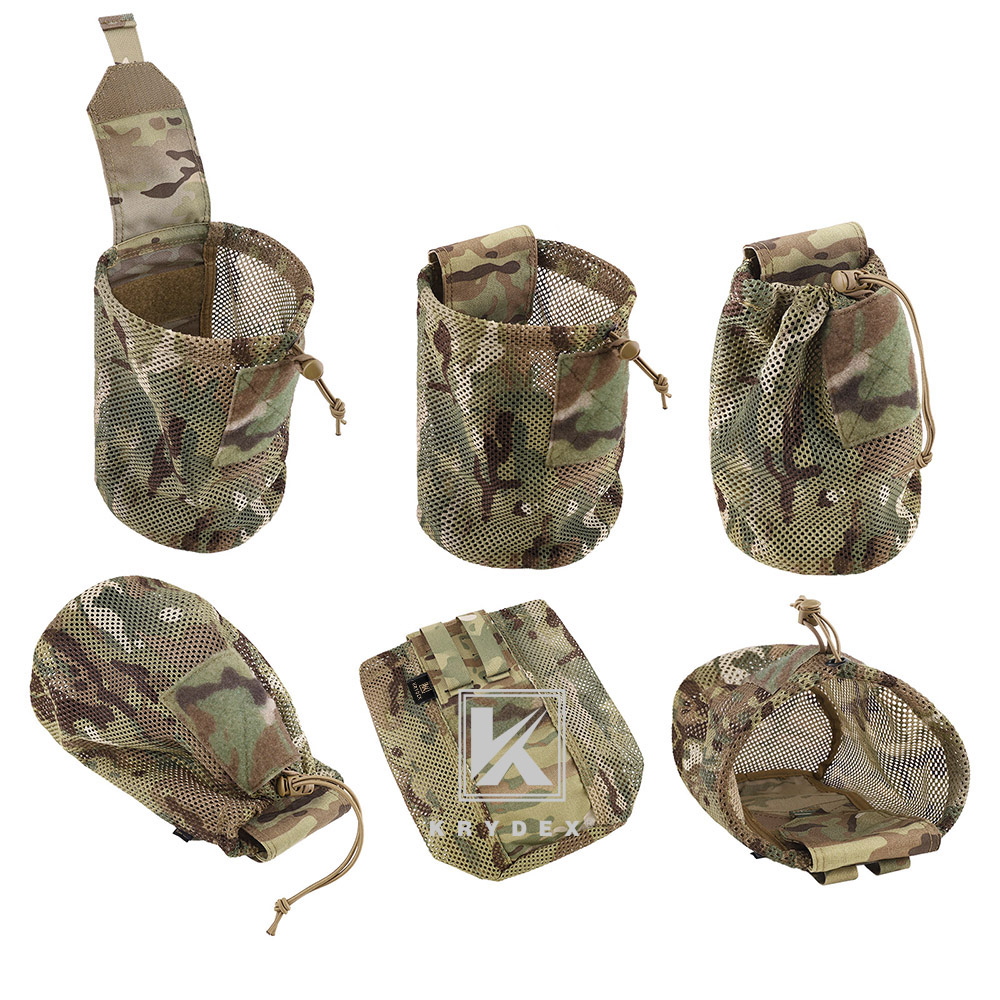 KRYDEX Tactical Mesh Dump Pouc - Tactical Dump Pouch Foldable Drop Bag recension och pris