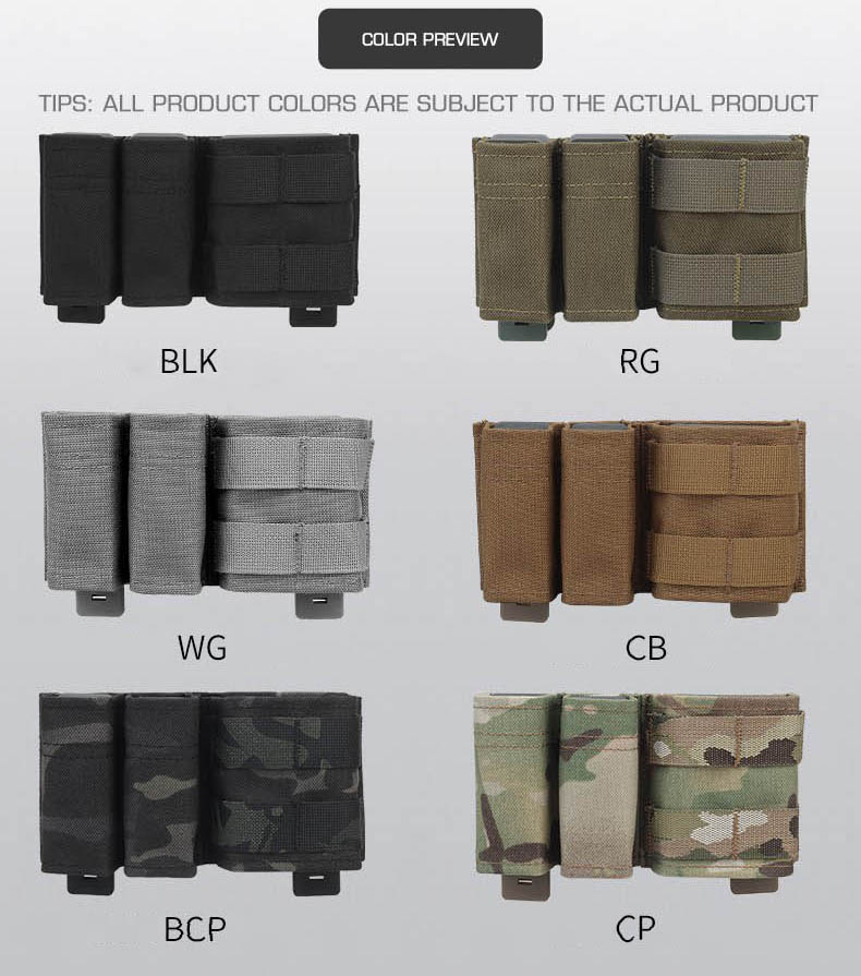 Tactical MOLLE Magazine Pouch  - Molle Mag Pouch Double Magazine 5.56 9Mm recension och pris
