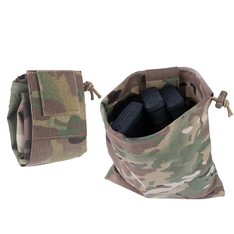 Tactical Foldable Magazine Dum - Tactical Dump Pouch Foldable Drop Bag recension och pris