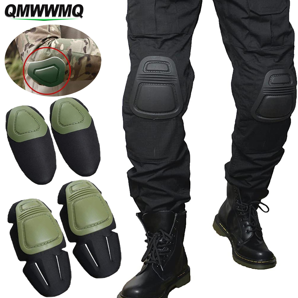 4Pcs/Set Military Tactical Kne - Combat Knee Pads Elbow Pads Set Military recension och pris