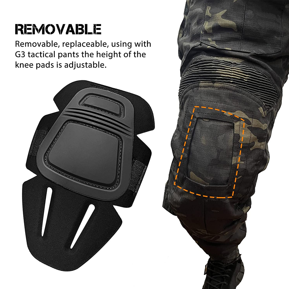4Pcs/Set Military Tactical Kne - Combat Knee Pads Elbow Pads Set Military recension och pris