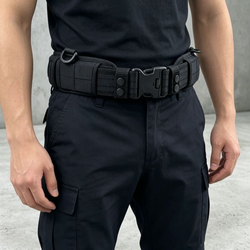 Lightweight Belt Tactical Comb - Tactical Combat Belt Quick Release Buckle recension och pris