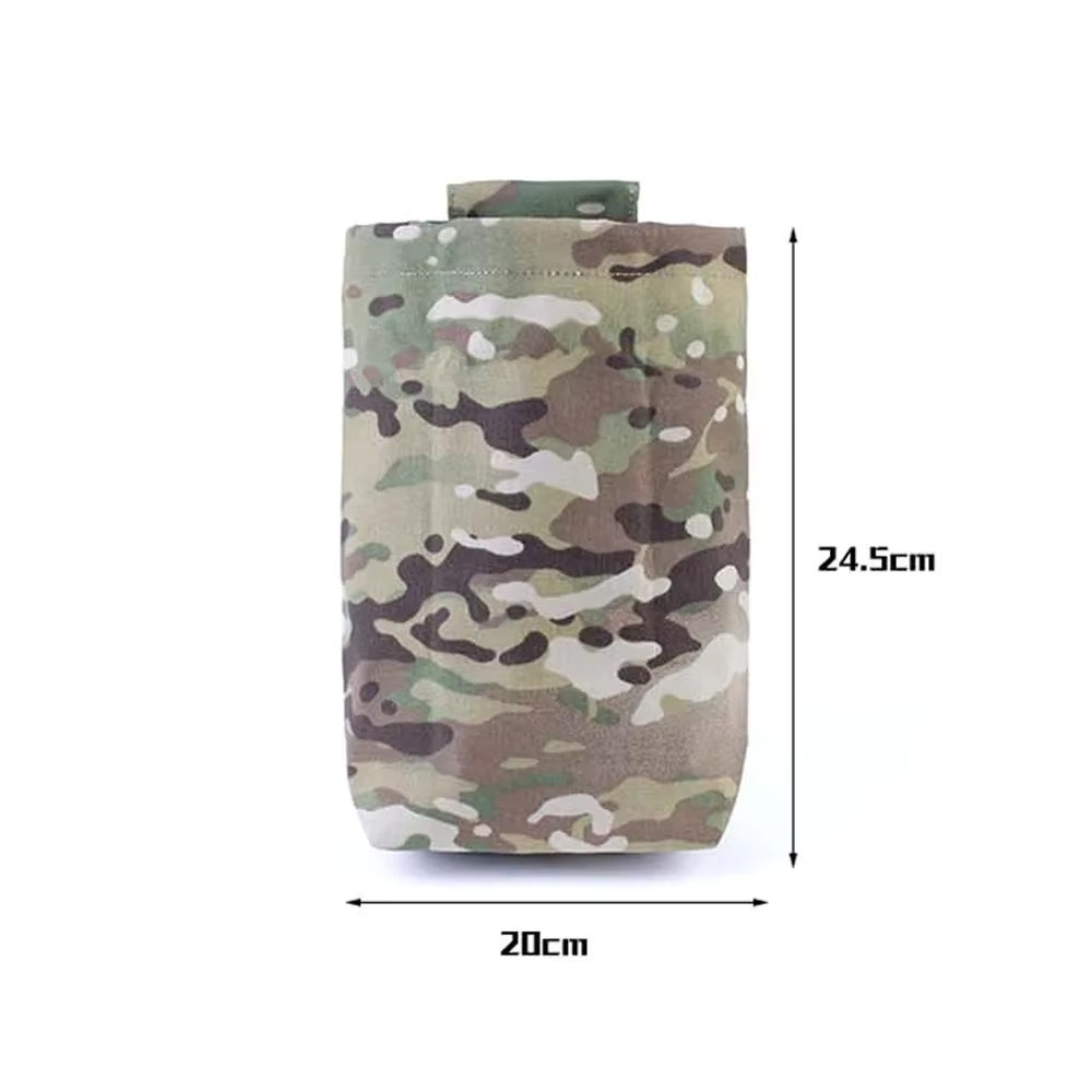 Mini Foldable Outdoor Magazine - Tactical Dump Pouch Foldable Drop Bag recension och pris