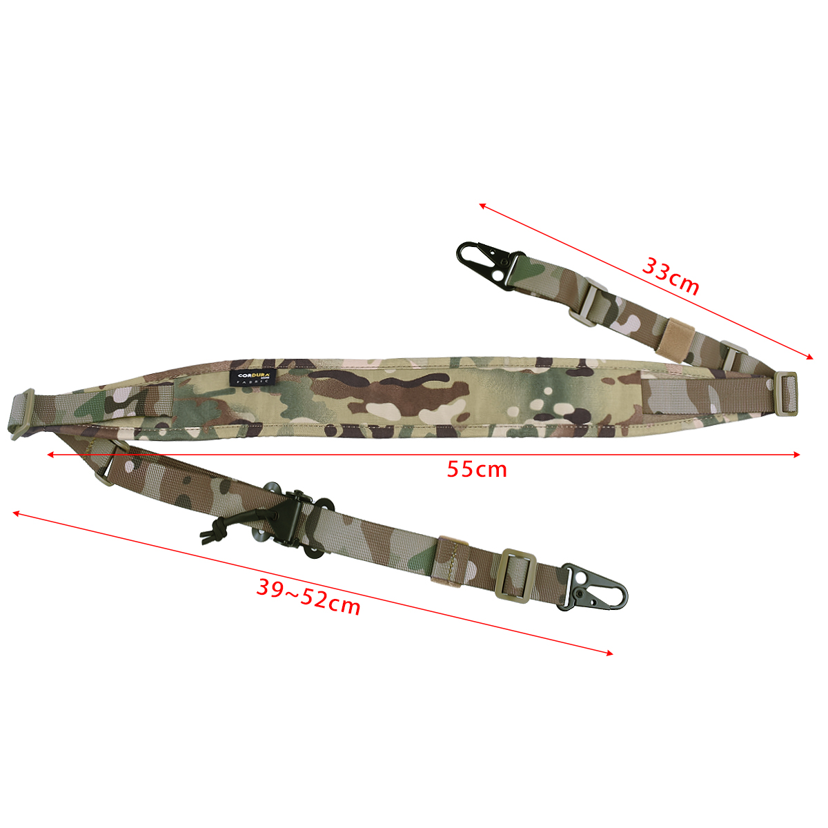 Tactical Padded Rifle Sling Sw - Tactical Sling 2 Point Quick Adjust Rifle recension och pris