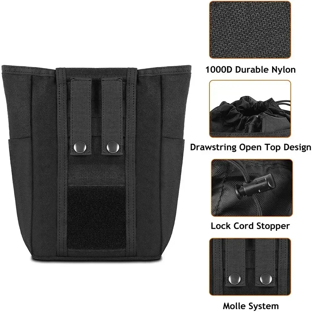 Tactical Foldable Molle Dump D - Tactical Dump Pouch Foldable Drop Bag recension och pris