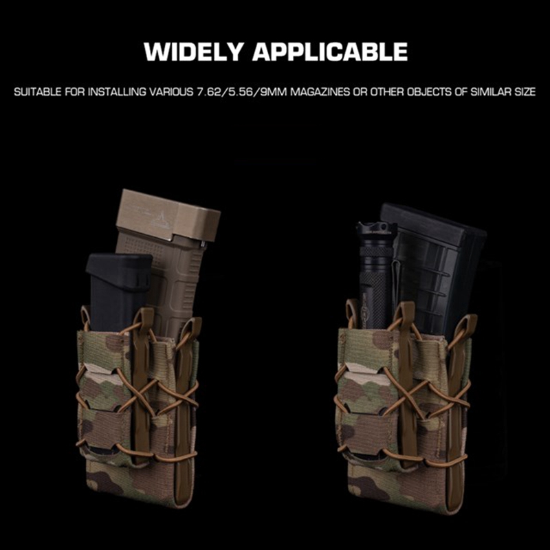 5.56+9mm Double Magazine Pouch - Molle Mag Pouch Double Magazine 5.56 9Mm recension och pris