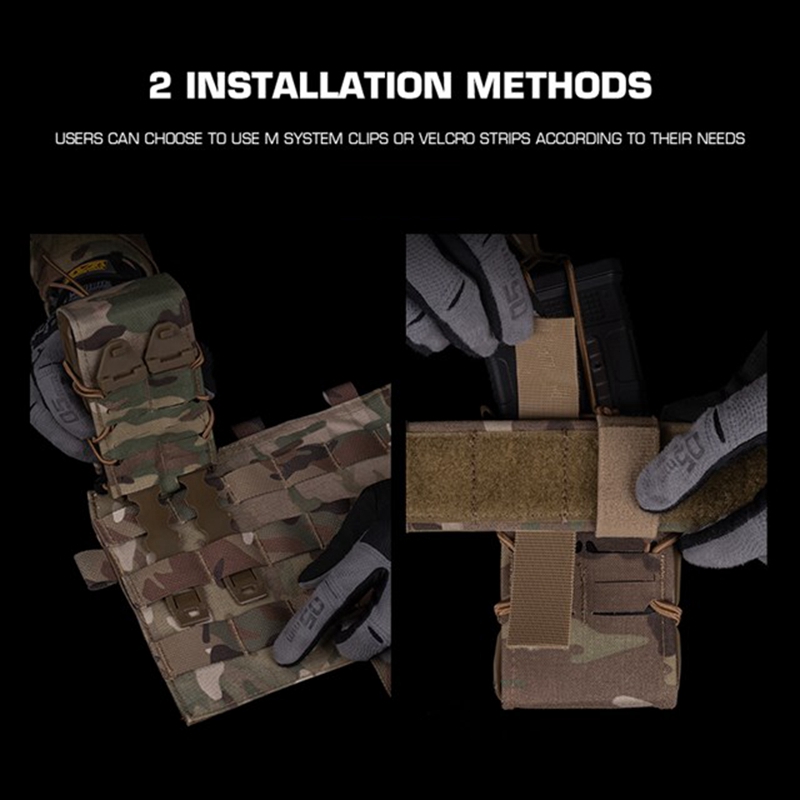 5.56+9mm Double Magazine Pouch - Molle Mag Pouch Double Magazine 5.56 9Mm recension och pris