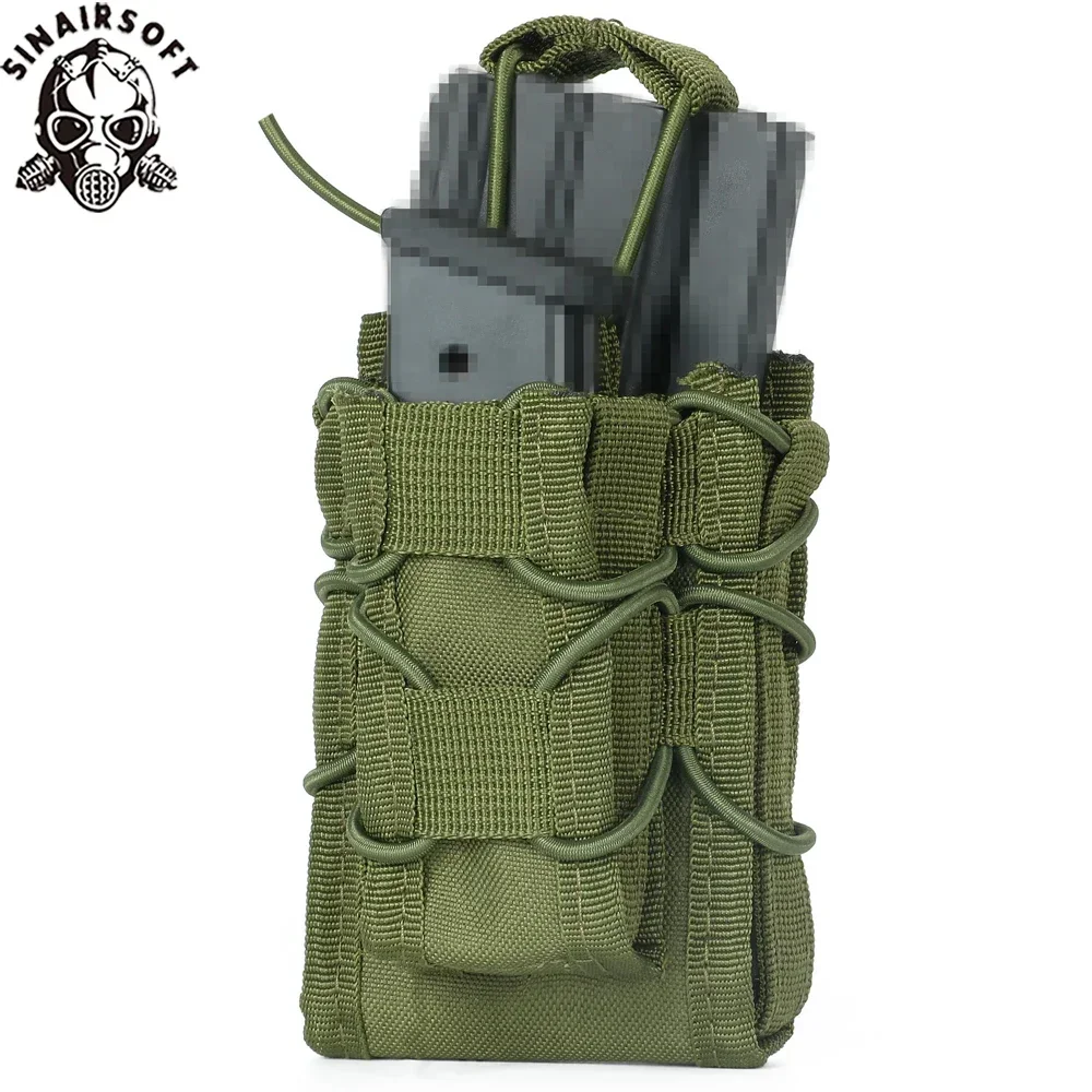 Tactical Molle 5.56 7.62 9MM S - Molle Mag Pouch Double Magazine 5.56 9Mm recension och pris