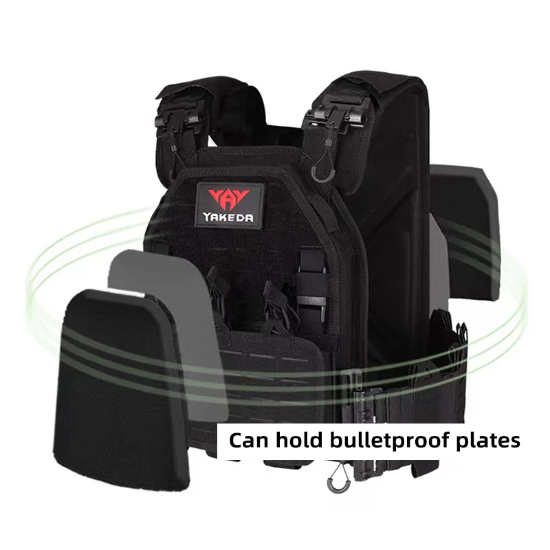 YAKEDA 6094 Tactical Vest Mili - Molle Tactical Vest Military Laser Cut recension och pris