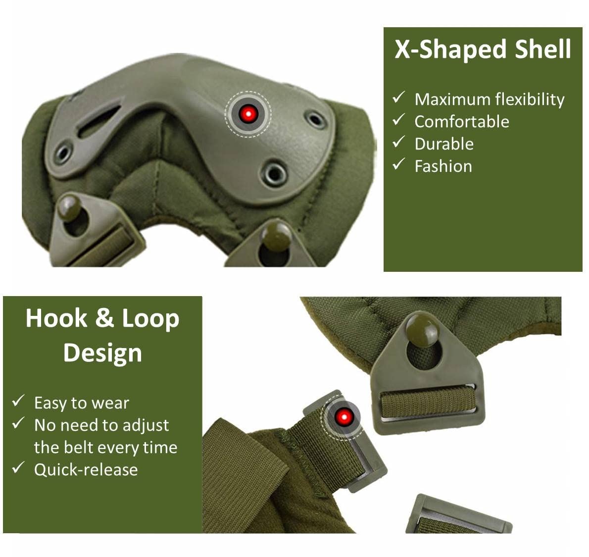 4pcs Military Tactical Knee Pa - Combat Knee Pads Elbow Pads Set Military recension och pris