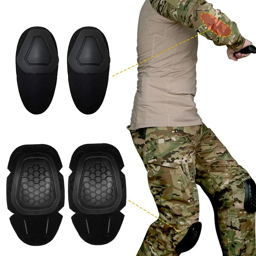 4Pcs/Set Military Tactical Kne - Combat Knee Pads Elbow Pads Set Military recension och pris