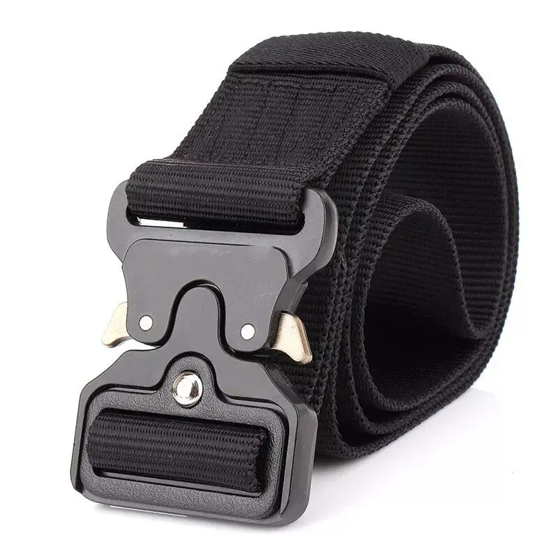 Men's Belt Army Outdoor Huntin - Tactical Combat Belt Quick Release Buckle recension och pris