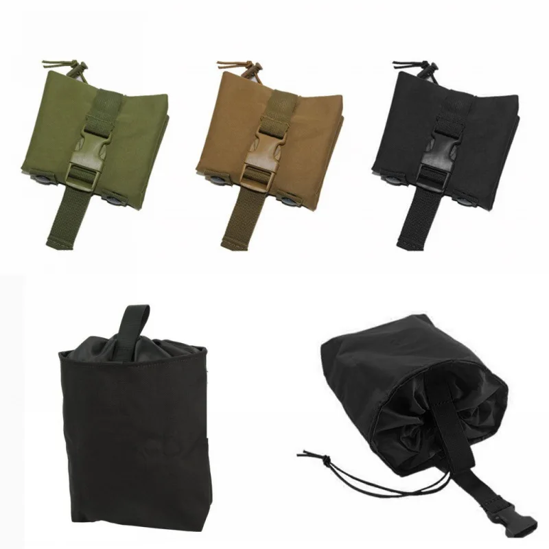 Foldable Molle Magazine Dump D - Tactical Dump Pouch Foldable Drop Bag recension och pris