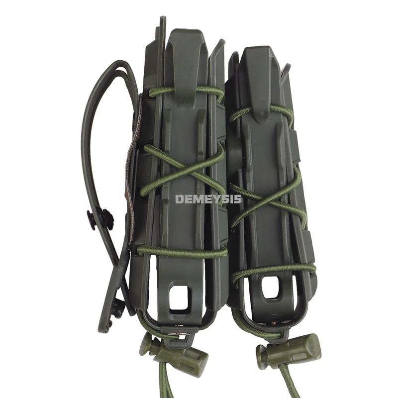 Tactical 5.56 9mm Molle Pistol - Molle Mag Pouch Double Magazine 5.56 9Mm recension och pris