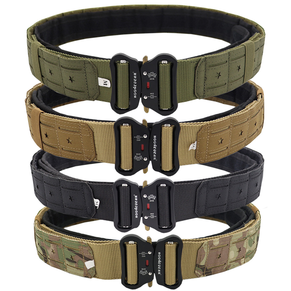 New Tactical 2 inch Combat Bel - Tactical Combat Belt Quick Release Buckle recension och pris